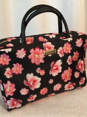 Ellen Tracy Floral Fabric Bag